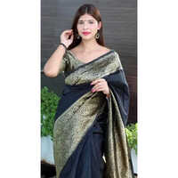 पार्टी वियर महिलाओं की फैंसी सिल्क साड़ी