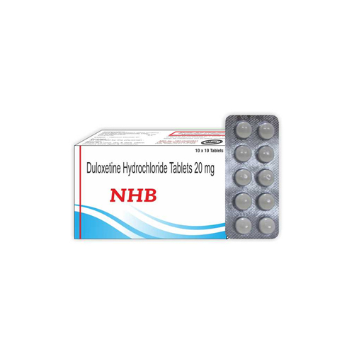 20mg डुलोक्सेटीन हाइड्रोक्लोराइड टैबलेट सामान्य दवाएं
