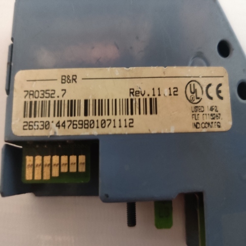 B-r 7ao352.7 Digital Input Module / Analog Input Module