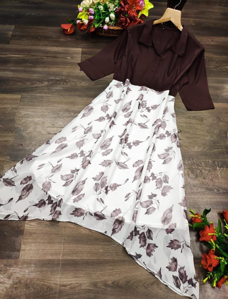 Heavy Georgette And Rayon