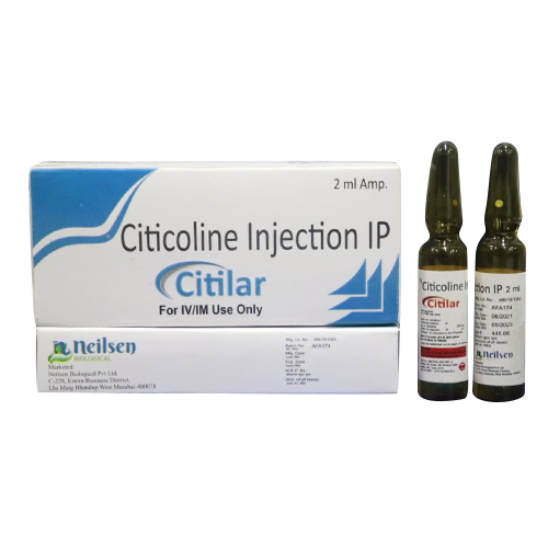सिटिकोलिन इंजेक्शन आईपी ग्रेड: फार्मास्युटिकल ग्रेड