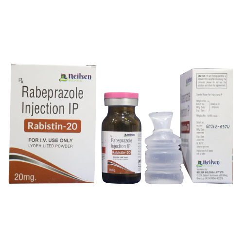 रबेप्राजोल इंजेक्शन आईपी 20 मिलीग्राम सामान्य दवाएं
