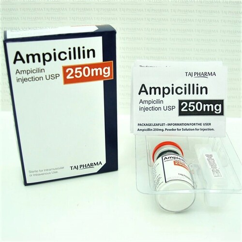 Ampicillin Injection Usp 250mg Expiration Date: 2 Years