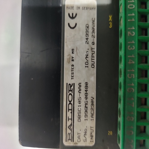 Baldor Dbsc105-aaa Servo Drive.