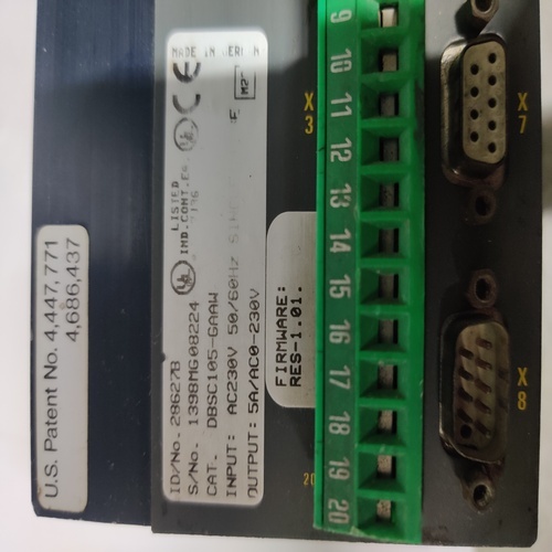 Baldor Dbsc105-gaaw Servo Drive.
