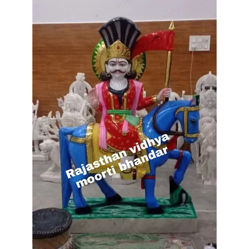 मार्बल गोगाजी की मूर्ति