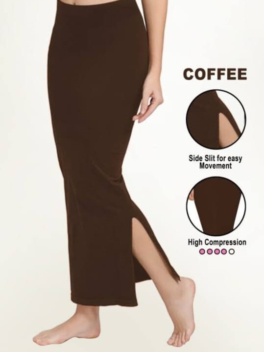 Saree Shaper - Elastane, Xl/xxl Sizes | Breathable, Quick Dry, Washable, Non Toxic, Dry Cleanable, All Season Comfort, Plain Dyed