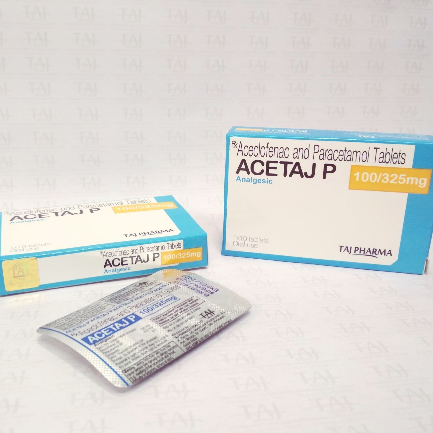 Aceclofenac And Paracetamol Tablets 325mg/100mg General Medicines