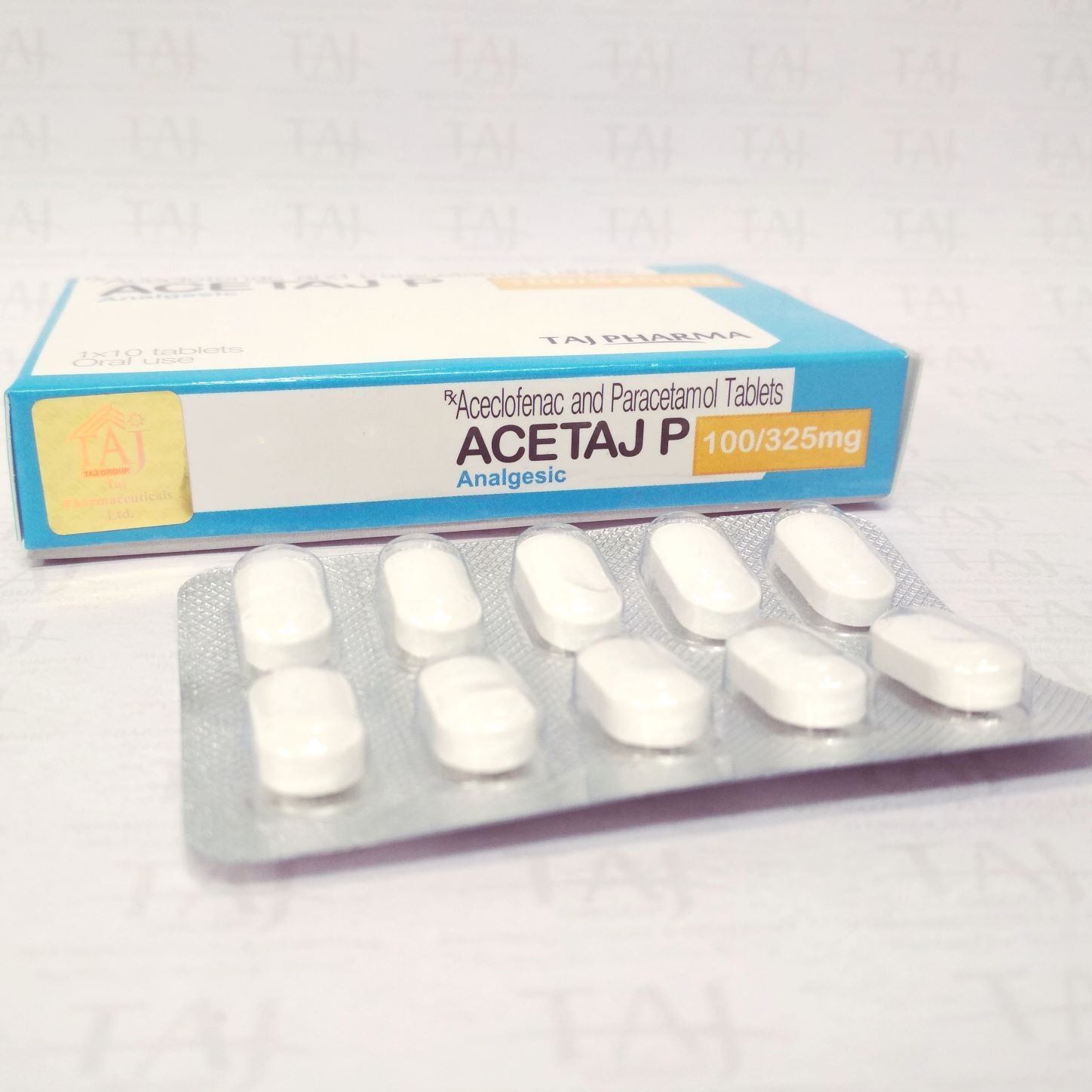 Aceclofenac And Paracetamol Tablets 325mg/100mg General Medicines