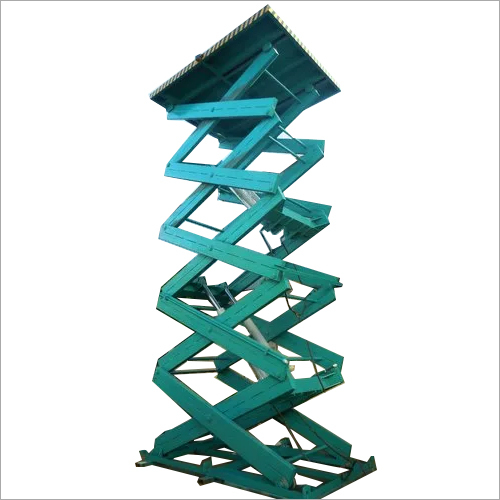 Heavy Duty Scissor Lift - Stainless Steel Frame | Safety Sensor, Remote Controller, Calling Box