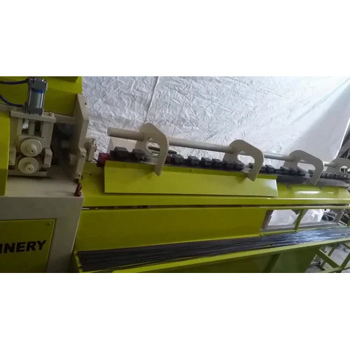 High Speed Wire Straightening And Cutting Machine - 18 Swg, Fully Automatic Cnc Technology | Semi-automatic Operation, Electric Power Source, Durable Painted Finish