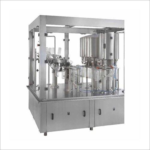 Automatic Rotary Rinsing Filling Machine Application: Beverage