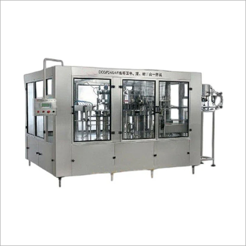 Silver Automatic Energy Drink Plant