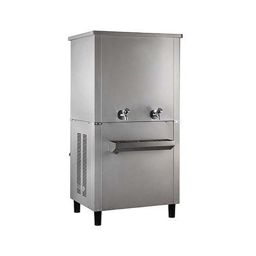 Commercial Water Cooler - Stainless Steel, Different Size | Silver Finish, 220-440 Voltage, Industrial Usage