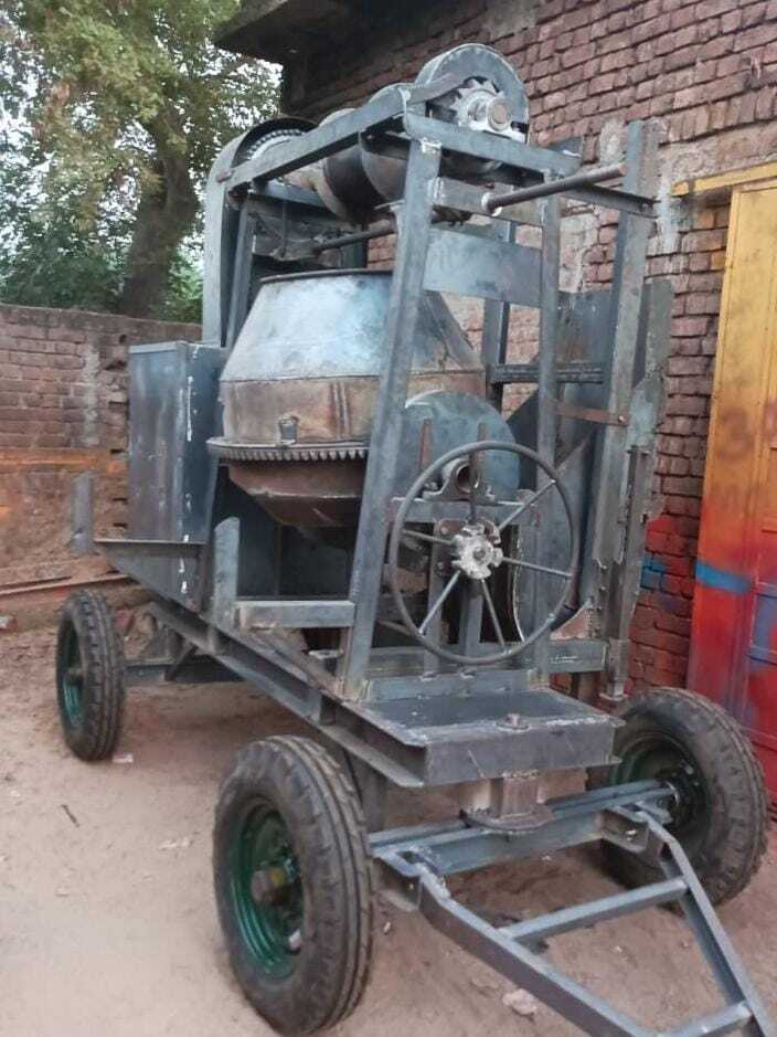Hydraulic Concrete Mixer Machine With Hopper