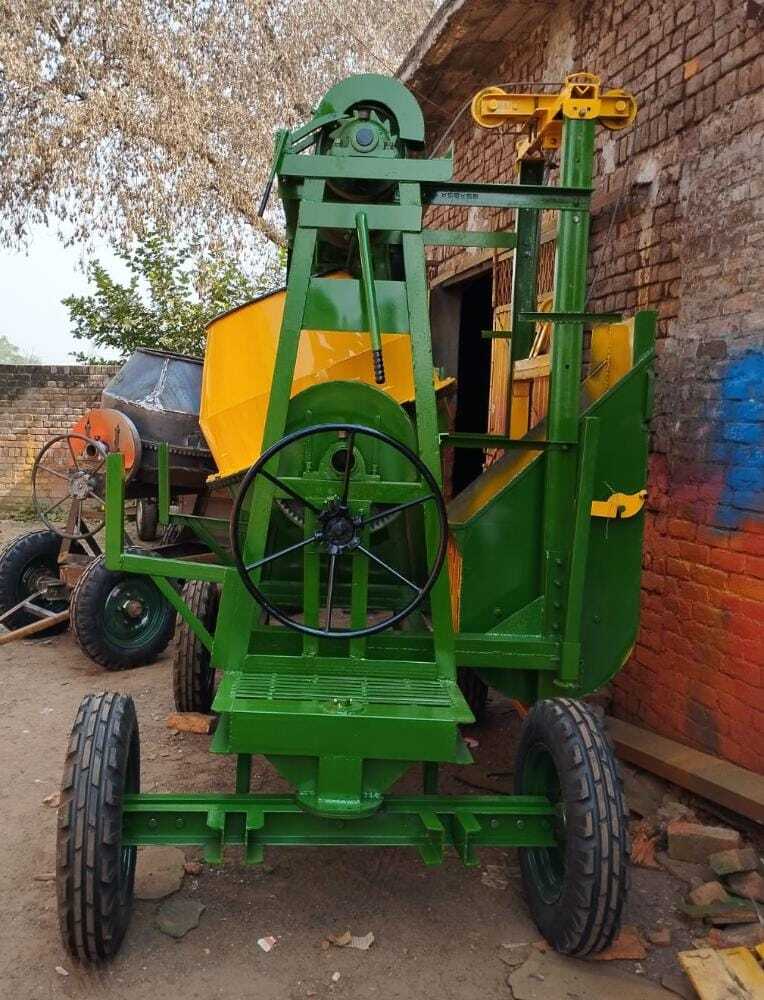 Hydraulic Concrete Mixer Machine With Hopper