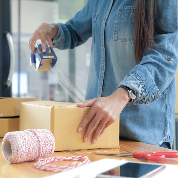 Transparent Cello Tape - 65 Meter Roll | High Strength, Easy Dispense, Multipurpose Adhesive For Packaging And Sealing