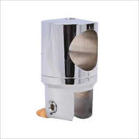 सिल्वर स्टेनलेस स्टील ग्लास कनेक्टर