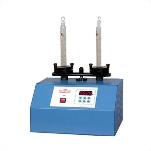 Blue Bulk Density Apparatus