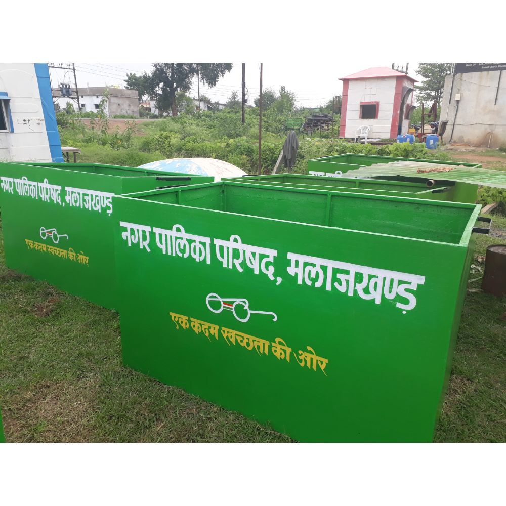 Outdoor Playground 3 Sp-67 Frp Small Container
