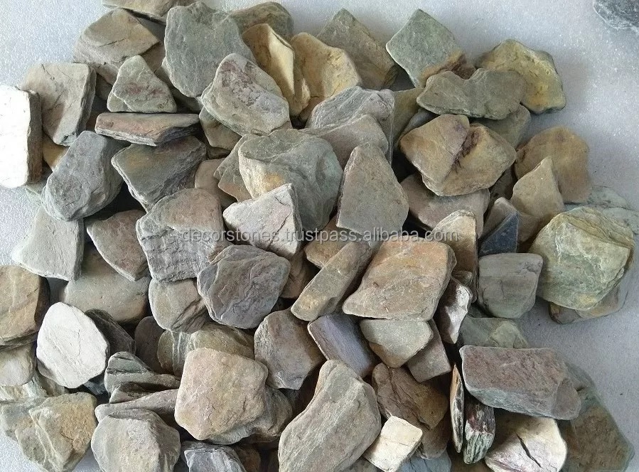 Copper Multi Slate Paddlestones/ Pebbles