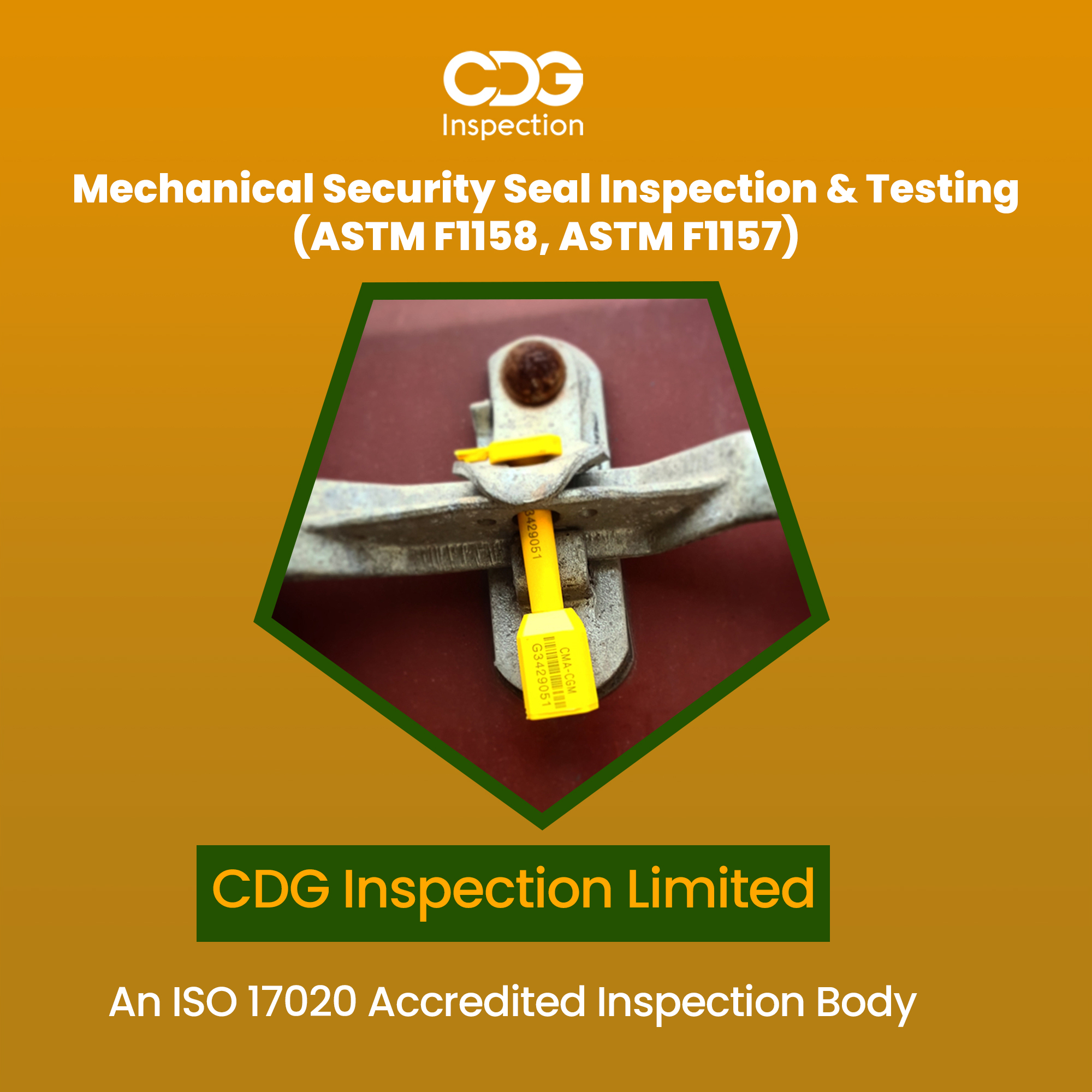 Astm F1158 Inspection Of Security Seal