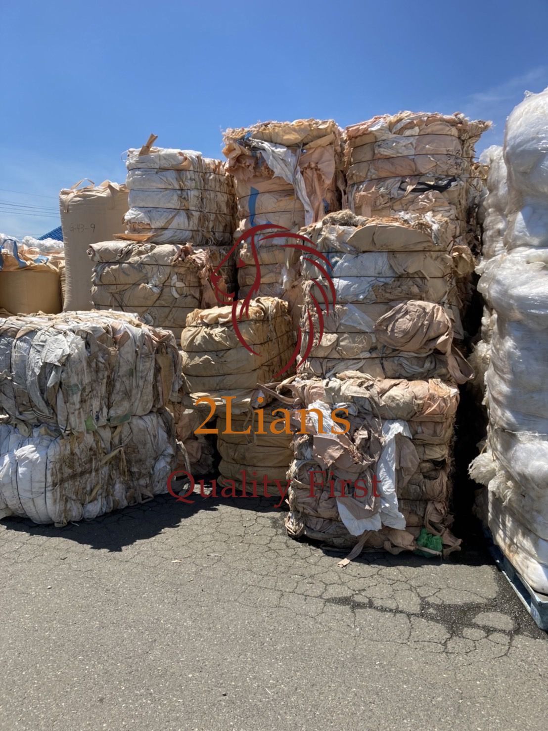 White And Brown Pp Jumbo Bag Mix Color Plastic Scrap For Sales