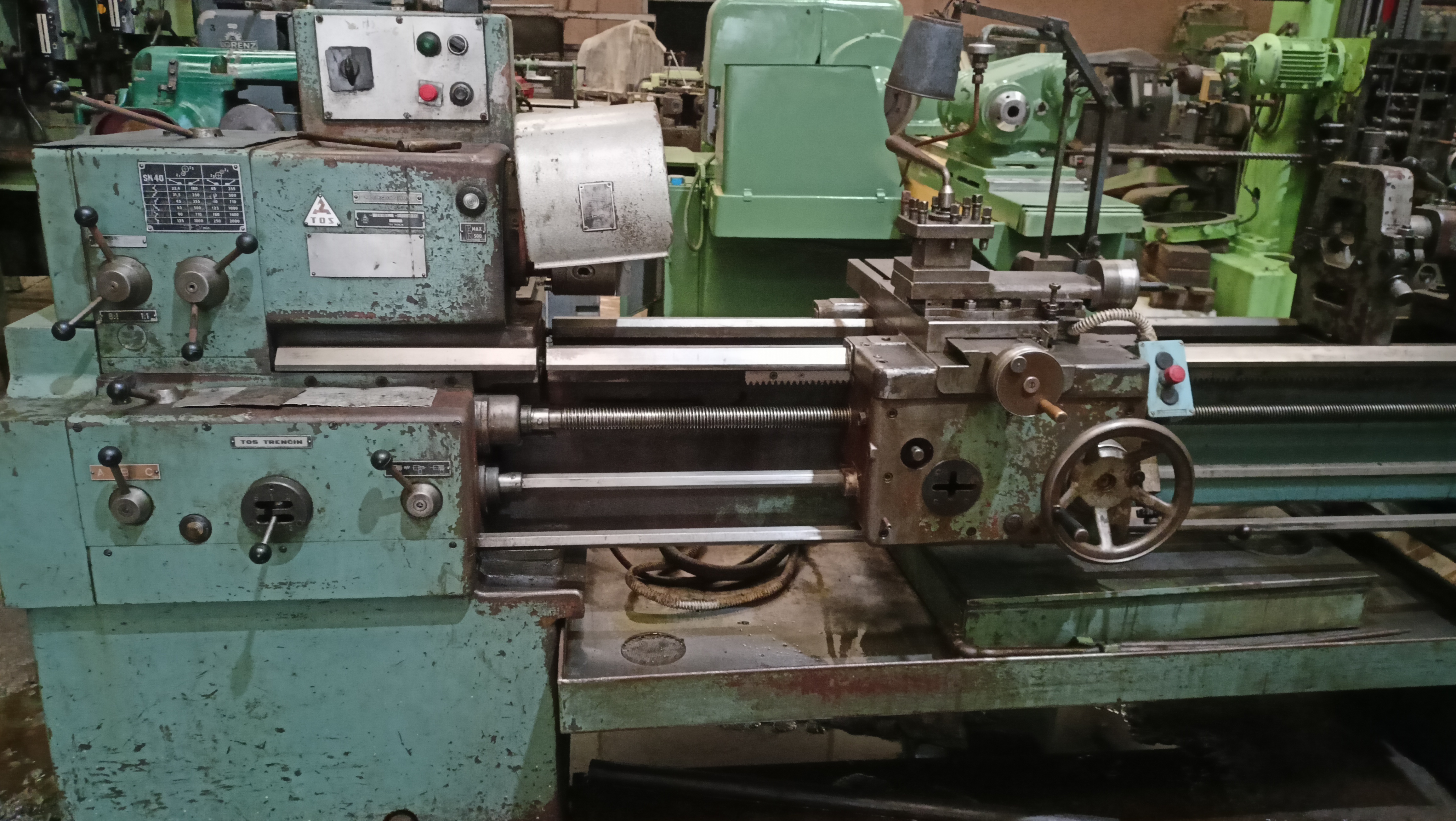 High Quality Used Tos Lathe Machine