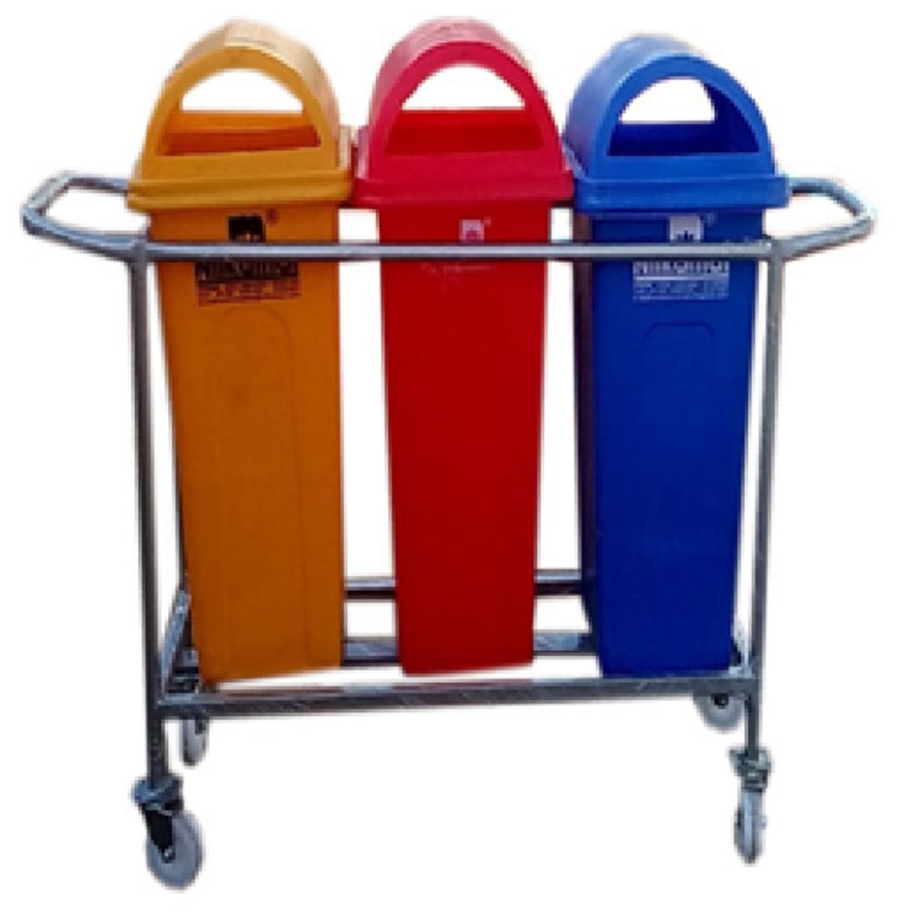 Frp Dustbin Trolley