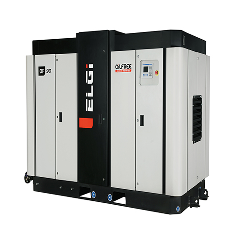 White Oil Free Screw Air Compressors Of Series