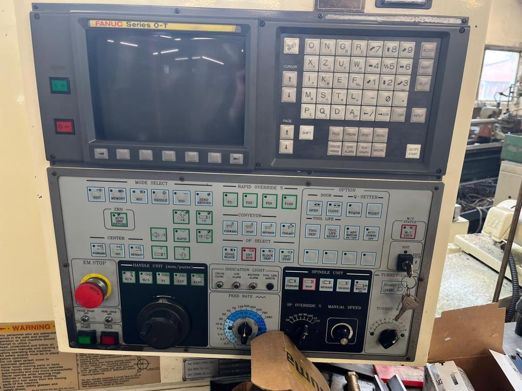 White Used Cnc Lathe Tnl
