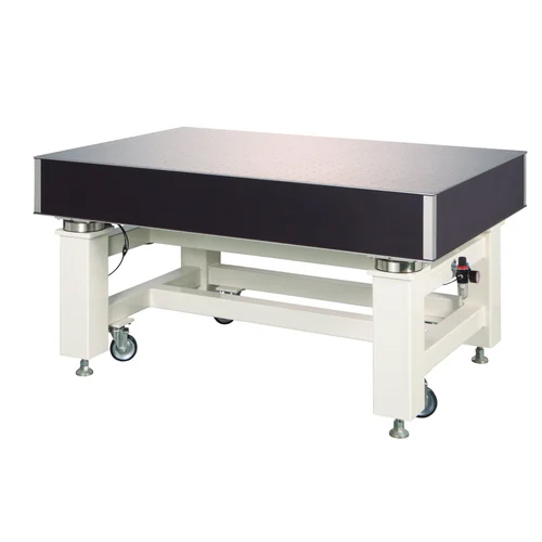 Green-white-black Anti Vibration Table
