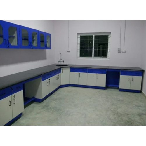 Blue Wall Storage Cabinets