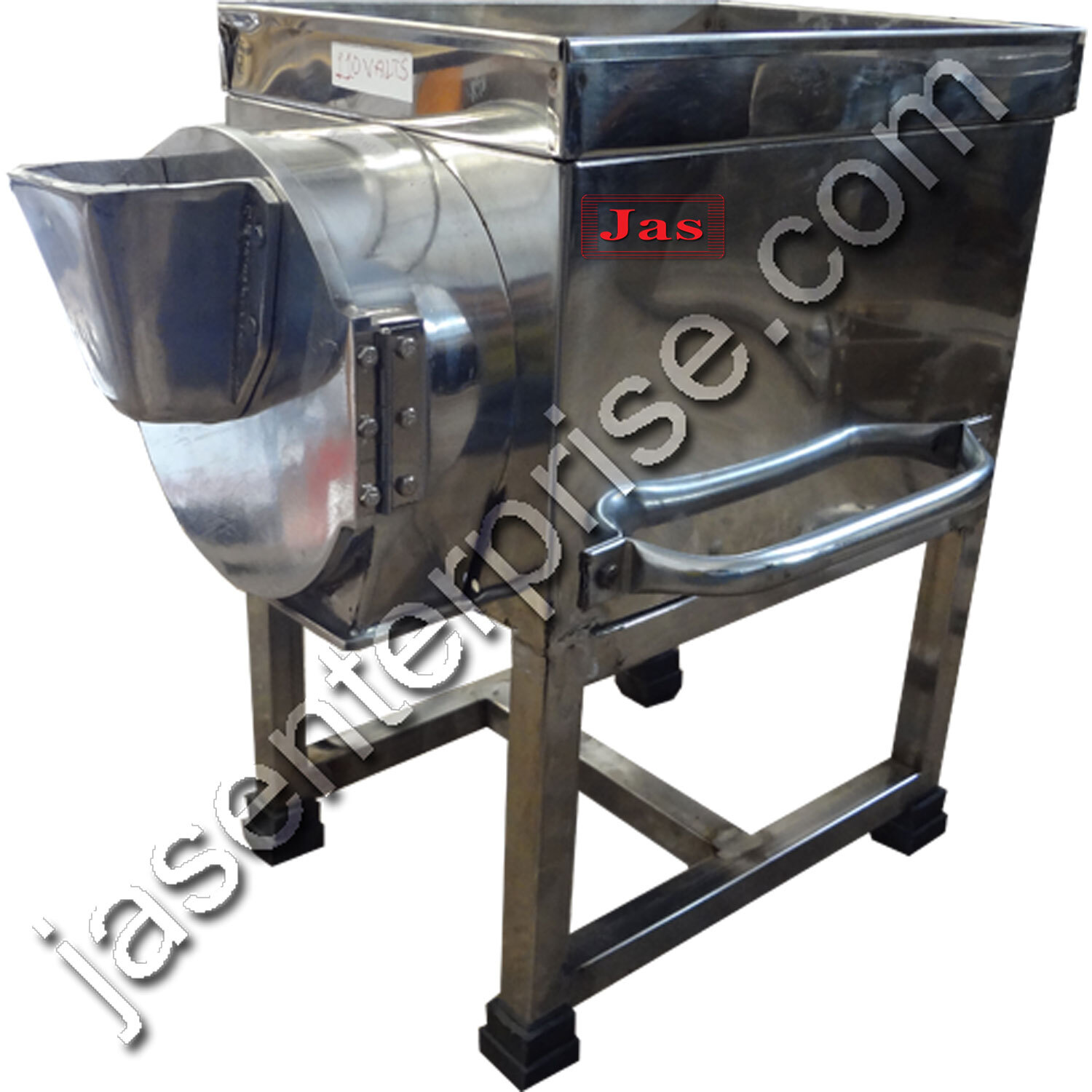 Dry Fruits Chips And Powder Making Machines - Stainless Steel, 558.8x431.8x533.4 Mm | 25-30 Kg/hr Capacity, Semi-automatic Operation, Easy To Clean