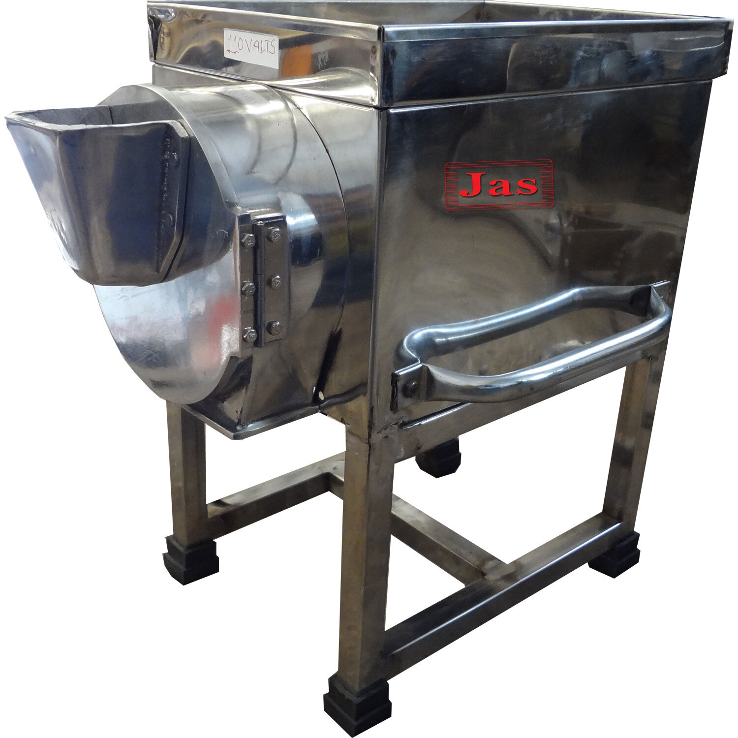 Dry Fruits Chips And Powder Making Machines - Stainless Steel, 558.8x431.8x533.4 Mm | 25-30 Kg/hr Capacity, Semi-automatic Operation, Easy To Clean