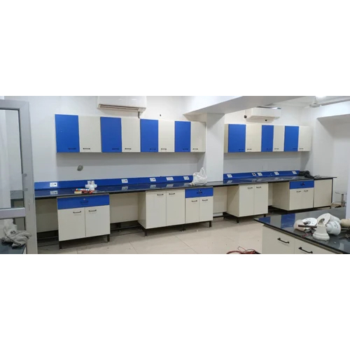 Blue-white Customized Laboratory Station