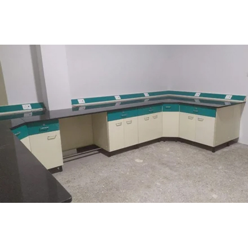 Blue-white Laboratory Work Station