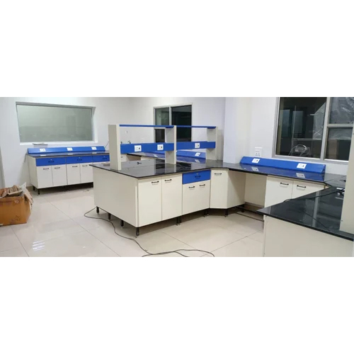 Blue-white Modular Lab Station