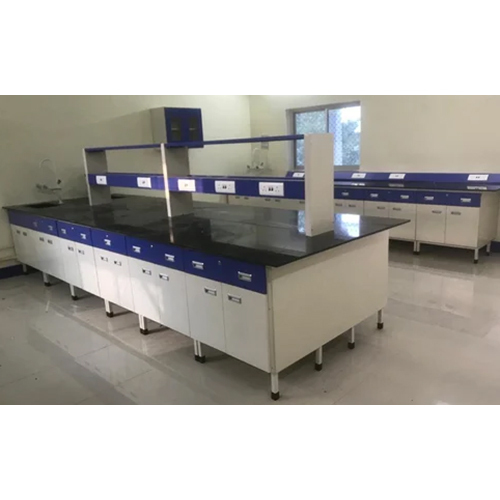 Blue-white Modular Lab Station