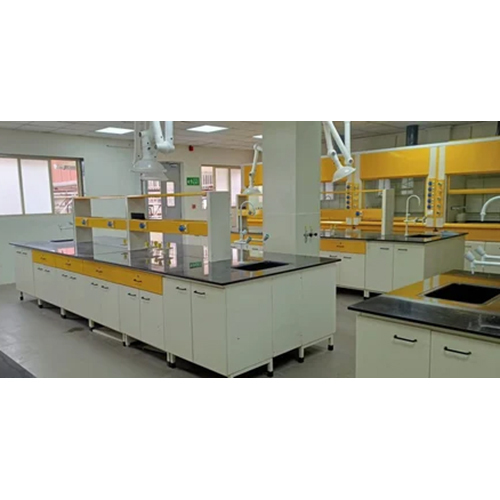 Blue-white Laboratory Moc Crca Gi Bench