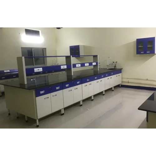 Blue-white Laboratory Moc Crca Gi Bench