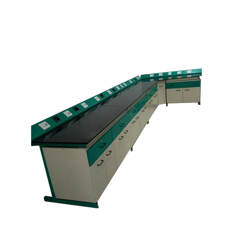 Pink-white Laboratory C Frame Design Wall Bench