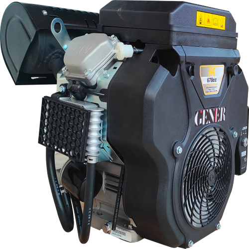 Hk678 Vtwin Horizontal Shaft Petrol Engine - Application: Industrial