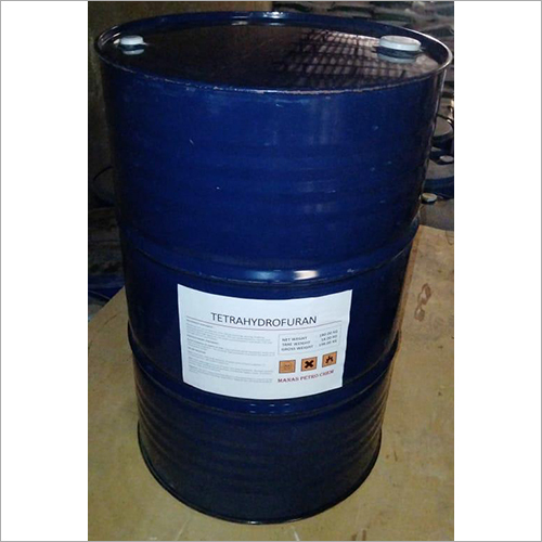 Tetrahydrofuran Chemicals - CAS No: 109-99-9, Purity: 99.9%, Density: 0.8876 g/cm³, Melting Point: 108.4°C, Boiling Point: 66°C, Pharma Grade Solvent