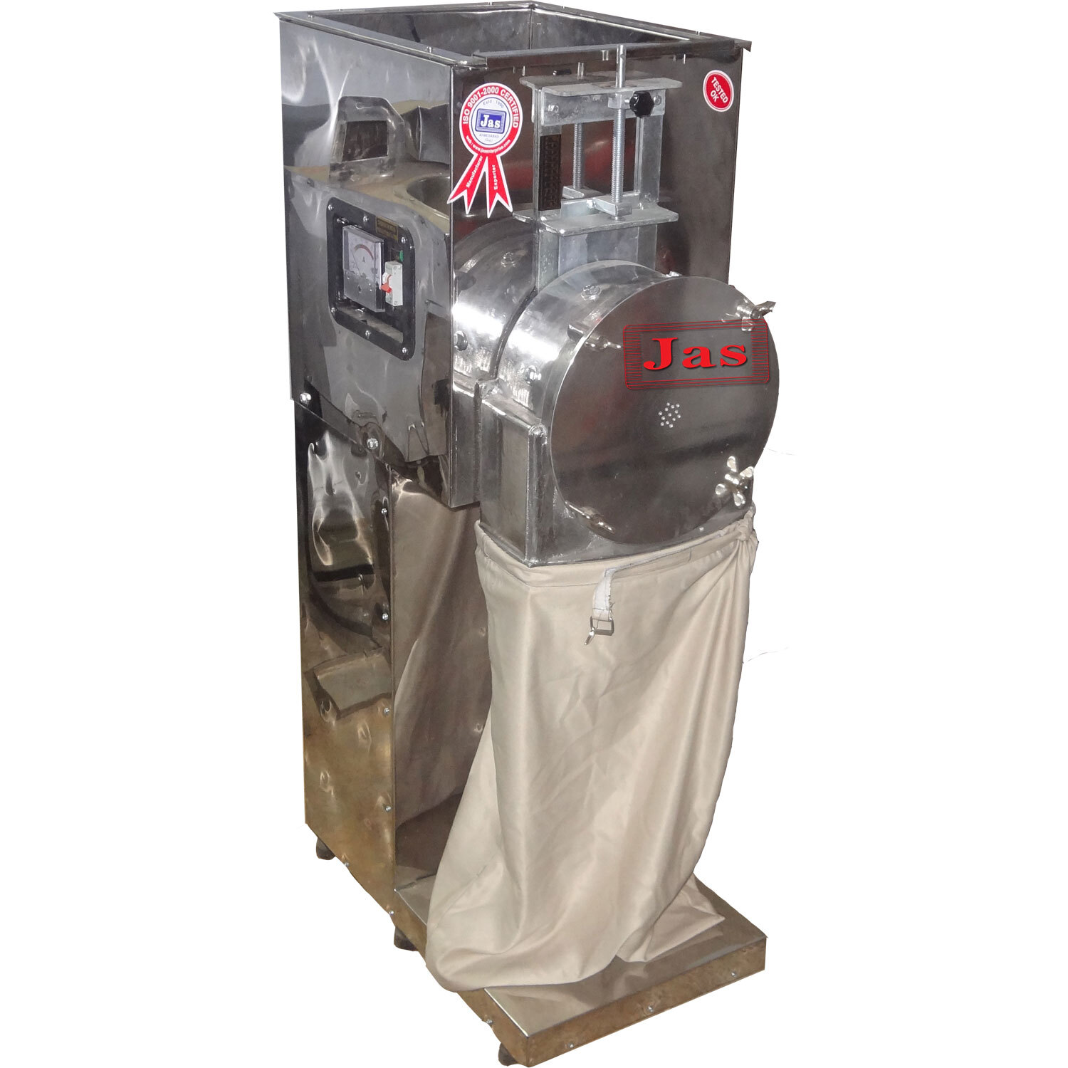 Pulses And Grains Grinding Pulverizer Capacity: 8 To 80 Kg/hr