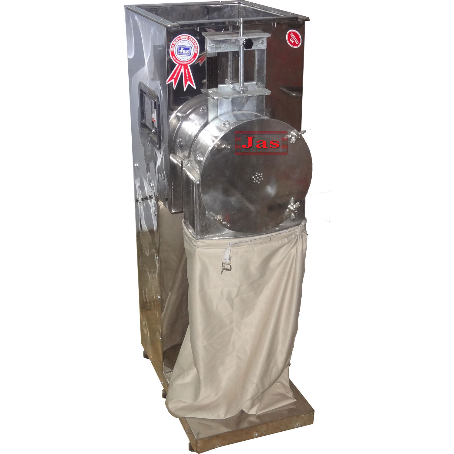 Pulses And Grains Grinding Pulverizer Capacity: 8 To 80 Kg/hr