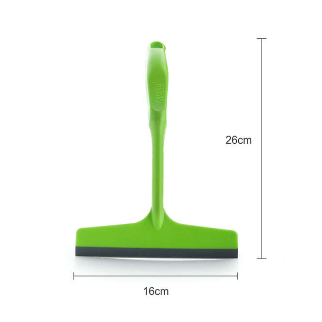 Kitchen Wiper - Tpe Blade, Ergonomic Handle, Different Sizes Available | Streak-free Single Swipe Cleaning, Instant Dry Surface, Green Color