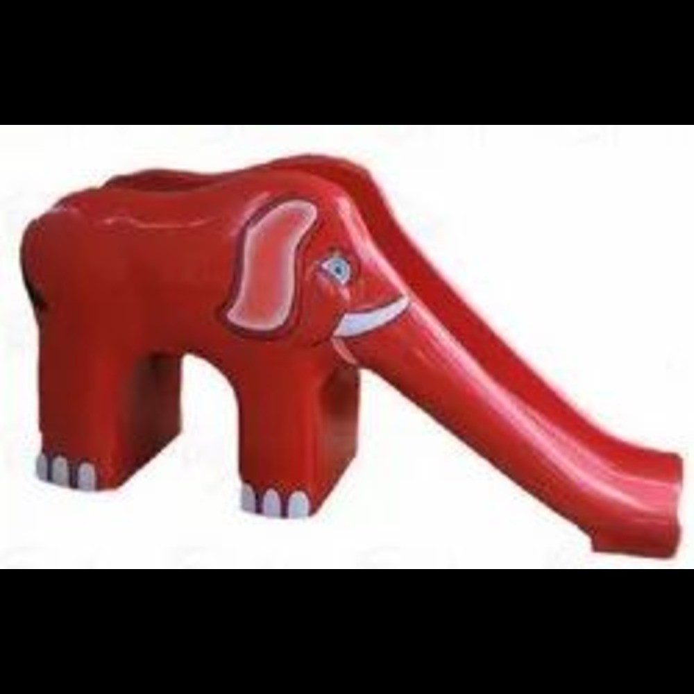 Frp Elephant Slide - 6ft X 2ft X 3.25ft | Safe Outdoor Playground Equipment For Ages 3 To 14