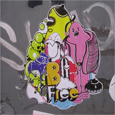 स्टिकर स्क्रीन प्रिंटिंग सेवाएँ