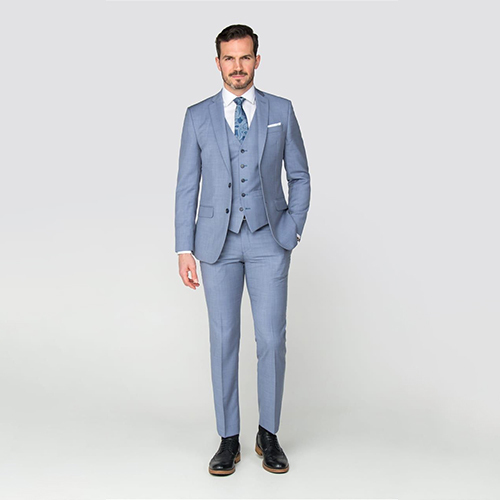 Pvw Suiting Fabric - Polyester, Viscose, Wool Blend | Lightweight, Durable, Moisture-wicking, Wrinkle-resistant, Soft Texture, Easy Maintenance
